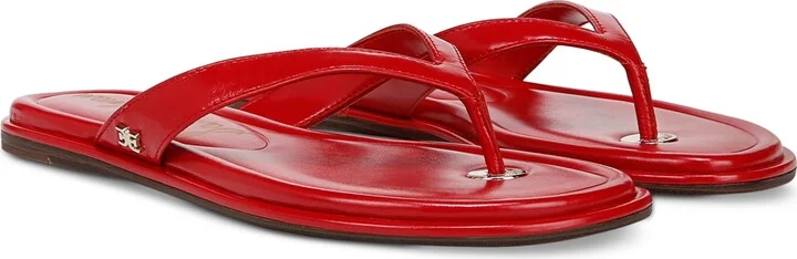 Bright Summer Red Leather