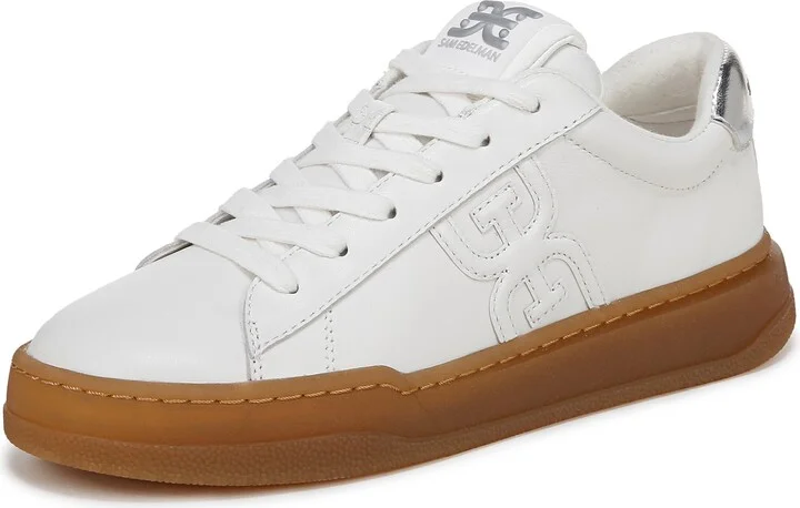 White/Soft Silver Suede