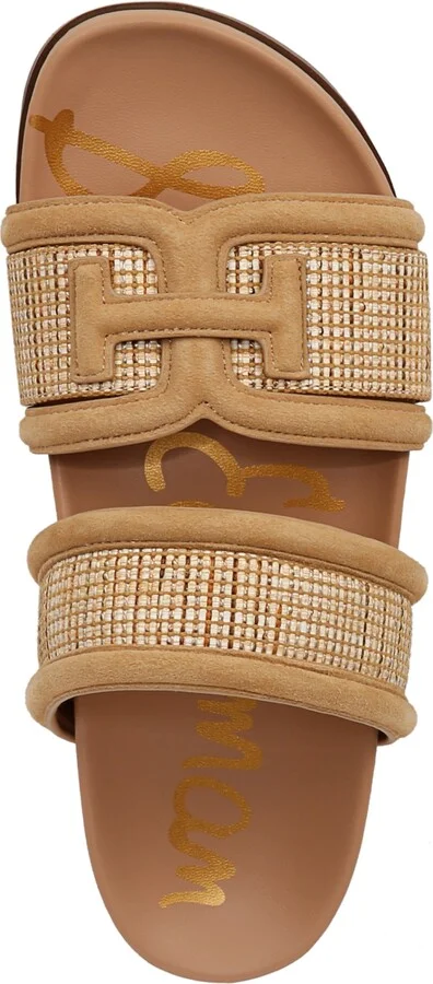 Sam Edelman Women's Rowan Emblem Slide Footbed Sandals - Image 8