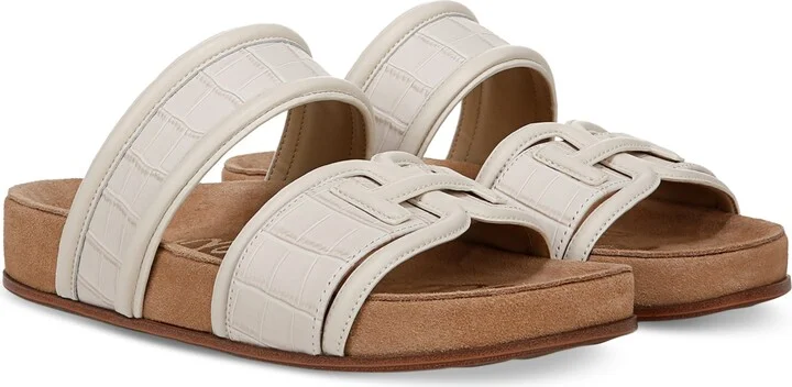Sam Edelman Women's Rowan Emblem Slide Footbed Sandals