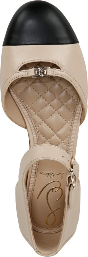 Sam Edelman Women's Rylie Cap-Toe Two-Piece Flats - Image 8