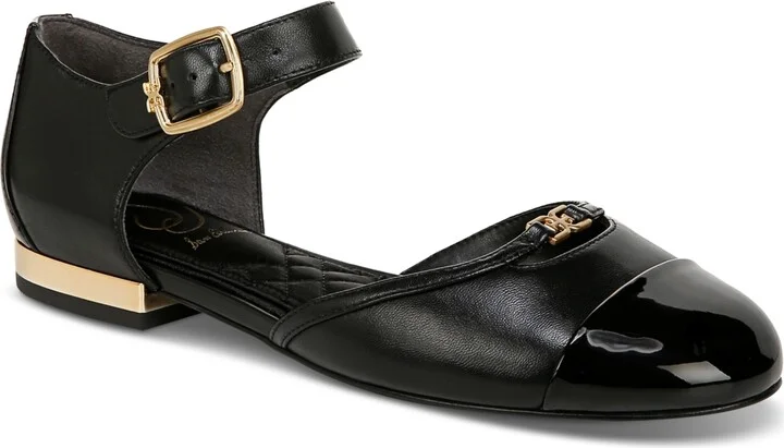 Sam Edelman Women's Rylie Cap-Toe Two-Piece Flats