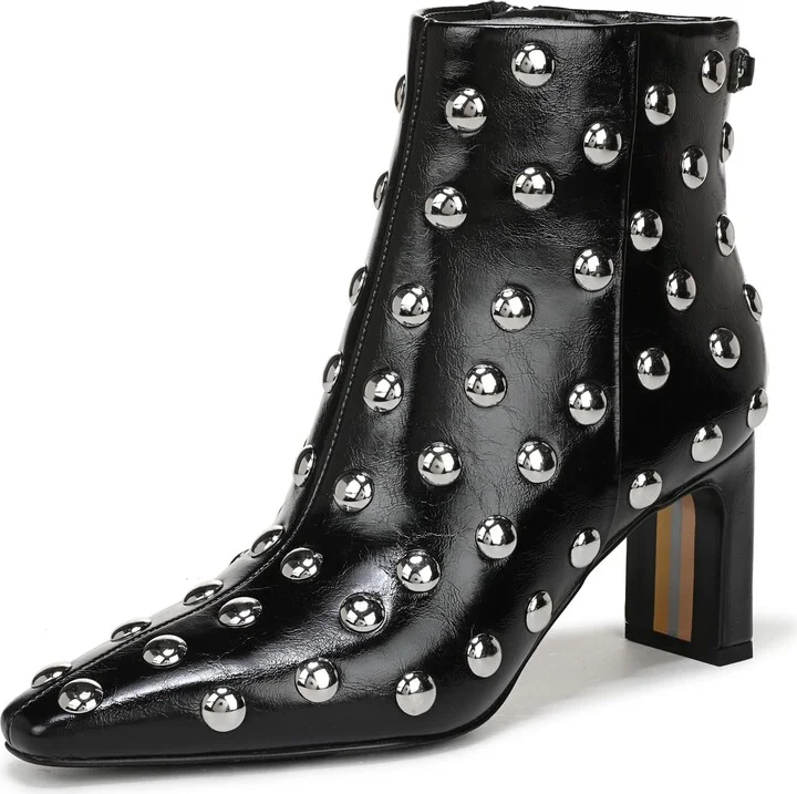 Black Patent Stud