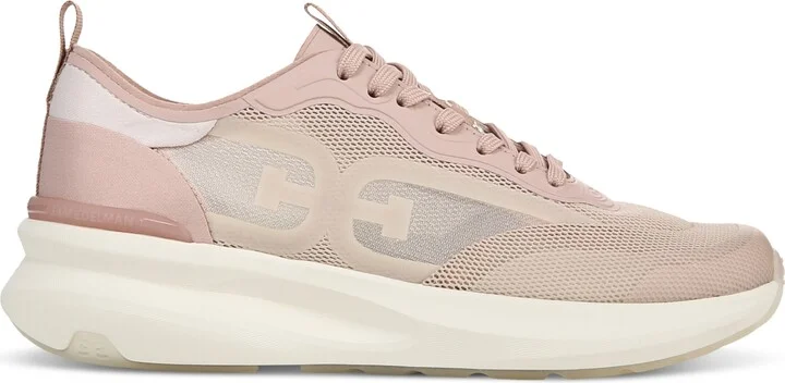 Sam Edelman Women's Sarita Mesh Lace-Up Sneakers - Beige, Rose Multi Mesh Fabric - Image 2
