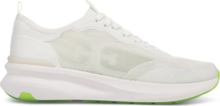 Sam Edelman Women's Sarita Mesh Lace-Up Sneakers - Beige, Rose Multi Mesh Fabric - Image 10