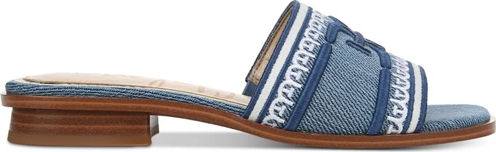Sam Edelman Women's Stevie Slide Flat Sandals - Image 6