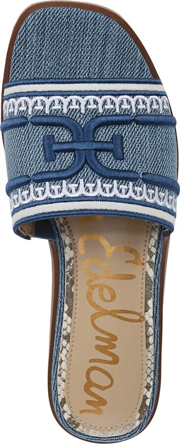 Sam Edelman Women's Stevie Slide Flat Sandals - Image 8