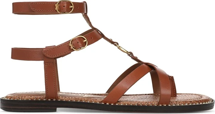 Sam Edelman Women's Teeni Strappy Flat Sandals - Image 6