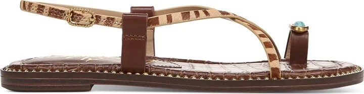 Sam Edelman Women's Tenly Strappy Flat Sandals - Image 9