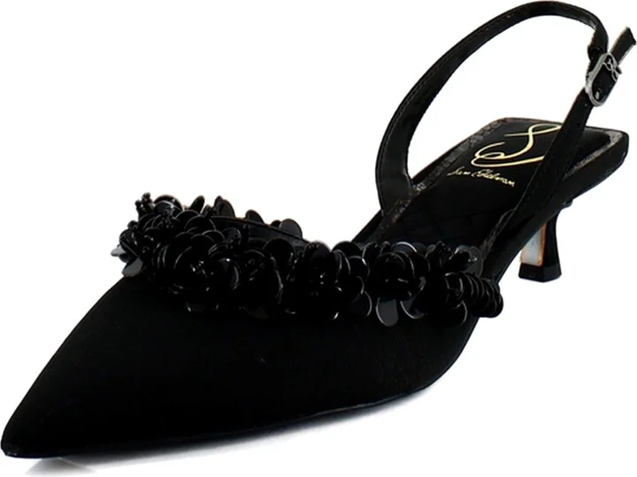 Sam Edelman Women's Trent Pump Black 5 Medium