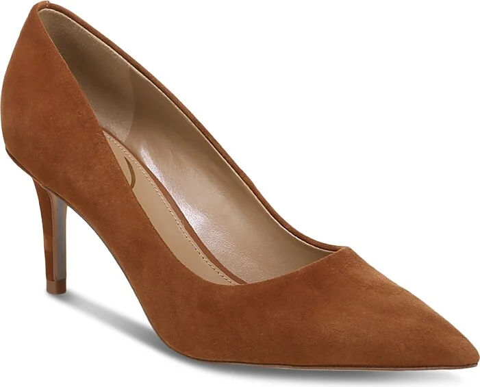 Sam Edelman Women's Vienna Pointed Toe Mid Heel Pumps
