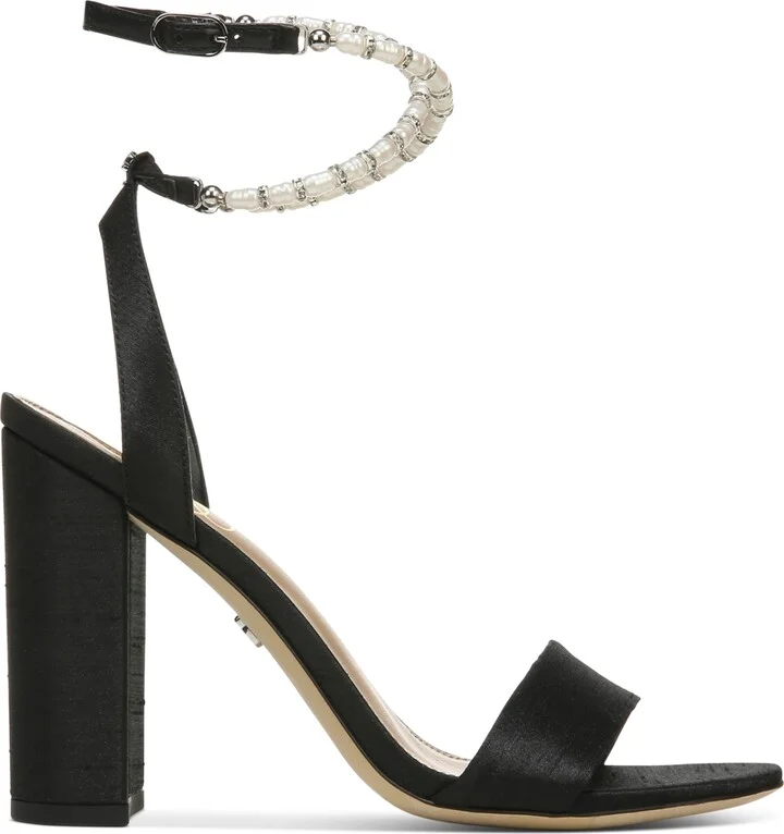 Sam Edelman Women's Yanneli Embellished Ankle-Strap Sandals - Image 2