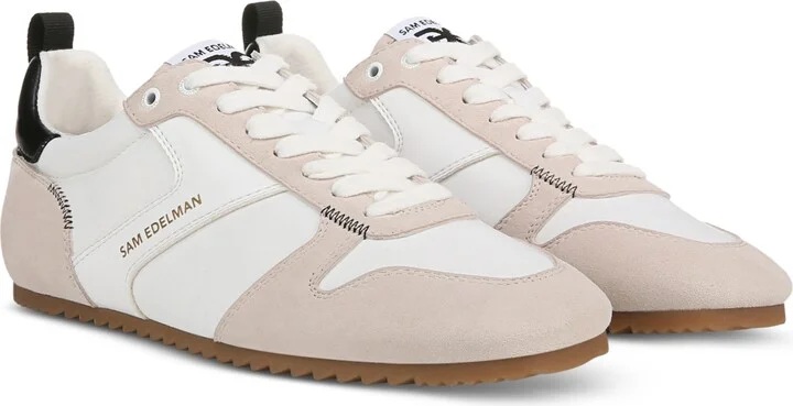 White Multi Suede Leather