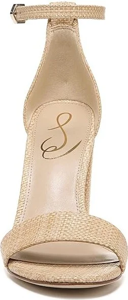 Sam Edelman Yaro Women's 1-2 inch heel Shoes Bleached Beechwood : 9 M, Textile/Leather - Image 5