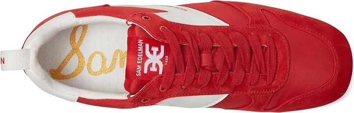 Sam Edelman Zaria Women's Shoes Red/White : 9.5 M, Leather - Image 2