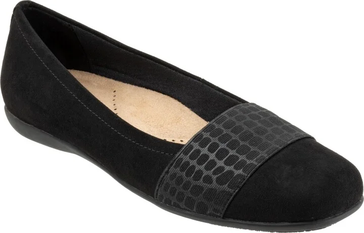 Black Suede/ Croco
