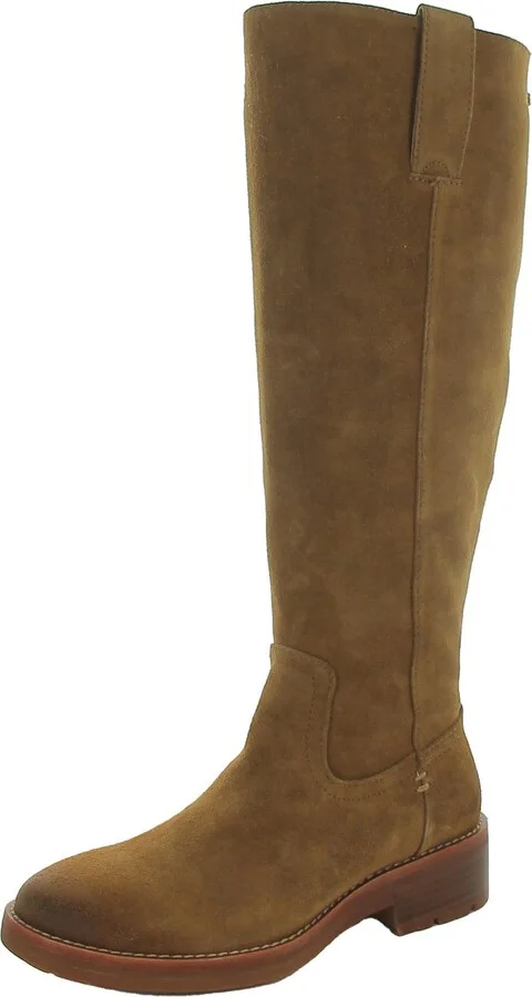 Samantha II Womens Suede Waterproof Knee-High Boots