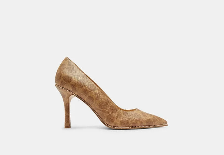 Samantha Pump In Signature Canvas - Image 5