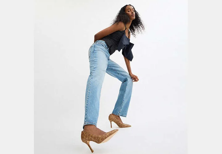 Samantha Pump In Signature Canvas - Image 6
