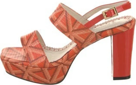 Orange, Pattern Prints
