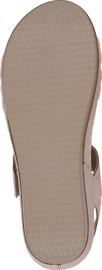 Samar Snakeskin Embossed Hook & Loop Wedge Sandal - Image 10