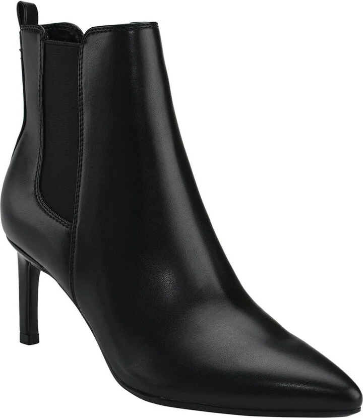 SAMARA Womens Stretch Man Made Mid-Calf Boots