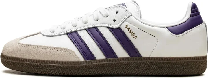 Samba ADV "Cloud White/Collegiate Purple/Gold Metallic" sneakers - Image 5