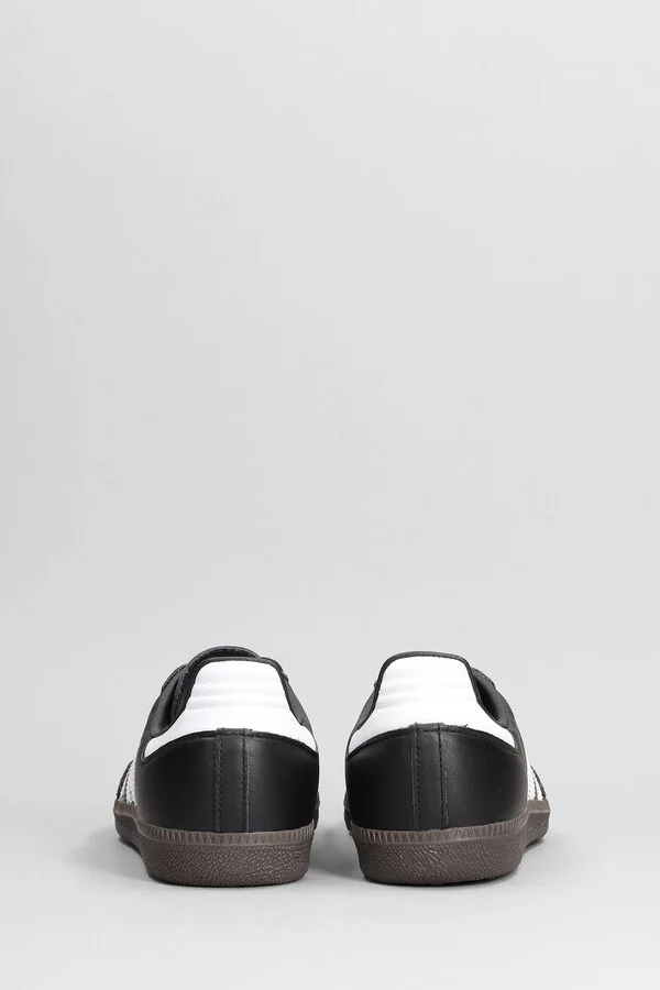 Samba Go Sneakers In Black Leather - Image 4