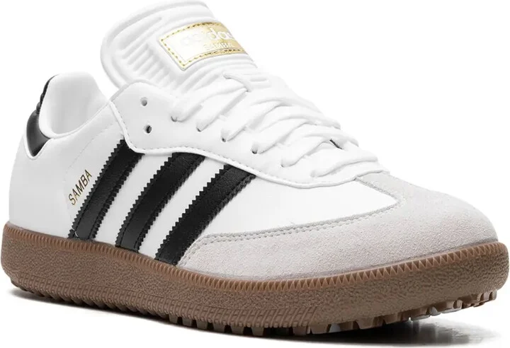 Samba Golf "Cloud White/Core Black/Gum" golf shoes - Image 2
