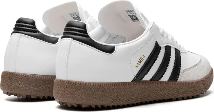 Samba Golf "Cloud White/Core Black/Gum" golf shoes - Image 3
