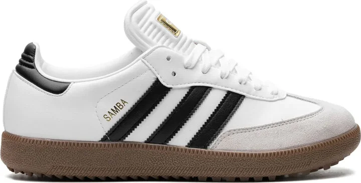 Samba Golf "Cloud White/Core Black/Gum" golf shoes