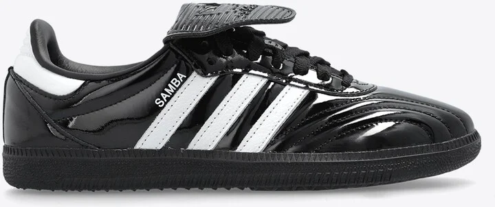 Samba LT Patent Leather Low-Top Sneakers