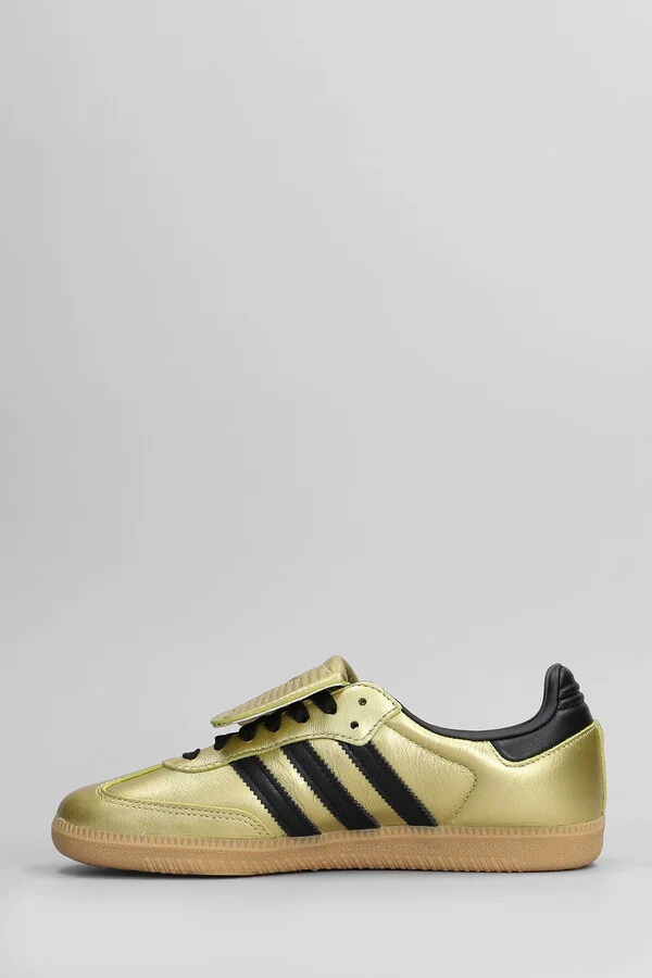 Samba Lt Sneakers In Gold Leather - Image 3