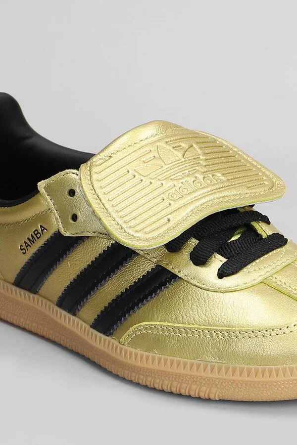 Samba Lt Sneakers In Gold Leather - Image 5
