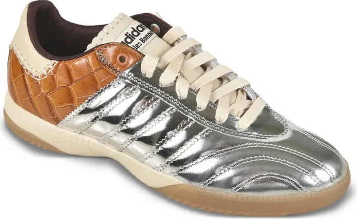 Samba metallic crocodile-effect sneakers - Image 2