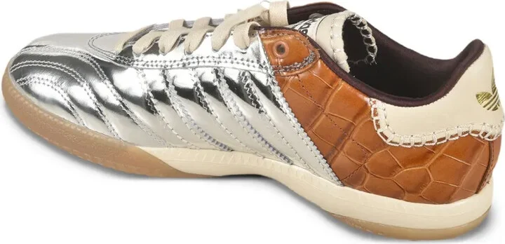 Samba metallic crocodile-effect sneakers - Image 3