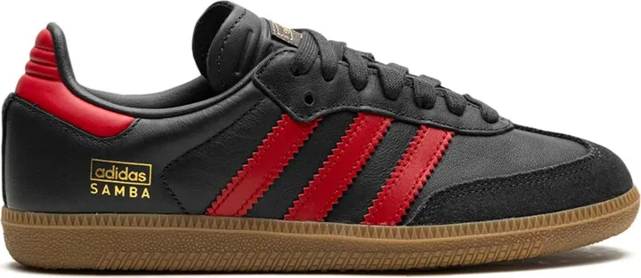 Samba OG "Carbon/Better Scarlet" sneakers