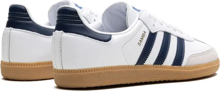 Samba OG "Cloud White/Night Indigo/Gum" sneakers - Image 3