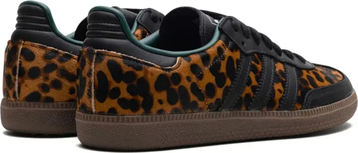Samba OG "Core Black/Collegiate Green/Cream White" sneakers - Image 4