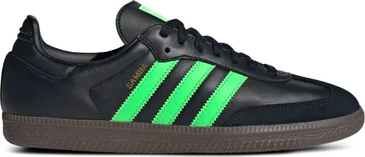 Samba OG "Core Black/Screaming Green" sneakers