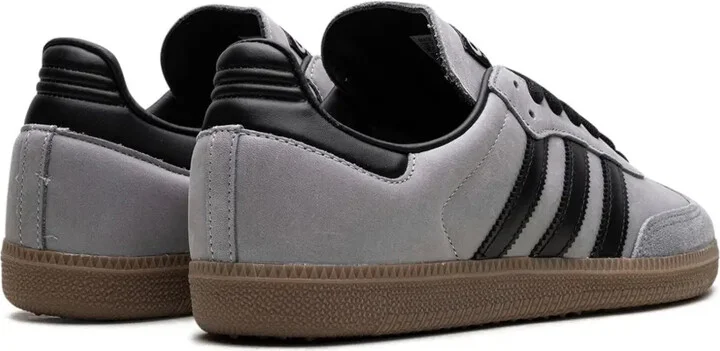 Samba OG "Halo Silver/Core Black/Brown Desert" sneakers - Image 3