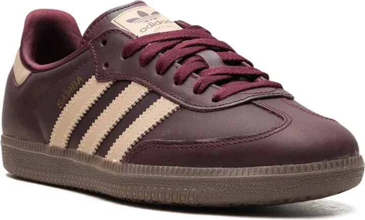 Samba OG "Maroon/Crystal Sand/Gold Metallic" sneakers - Image 2