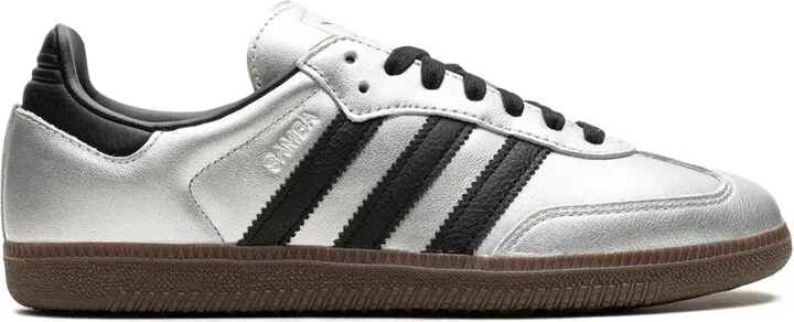 Samba OG "Silver Metallic/Black/Gum" sneakers
