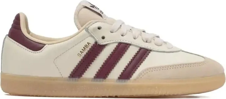 Cream White / Burgundy