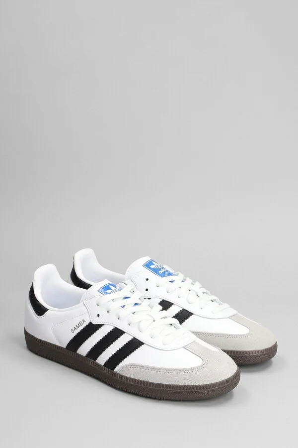 Samba Og Sneakers In White Leather - Image 2