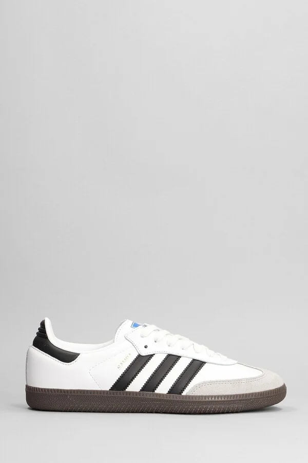 Samba Og Sneakers In White Leather