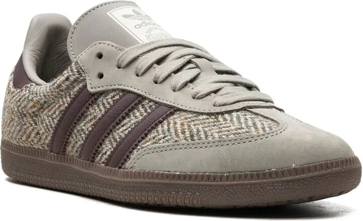 Samba OG Tweed Pack "Wonder Beige/Shadow Brown/Wonder White" sneakers - Image 2