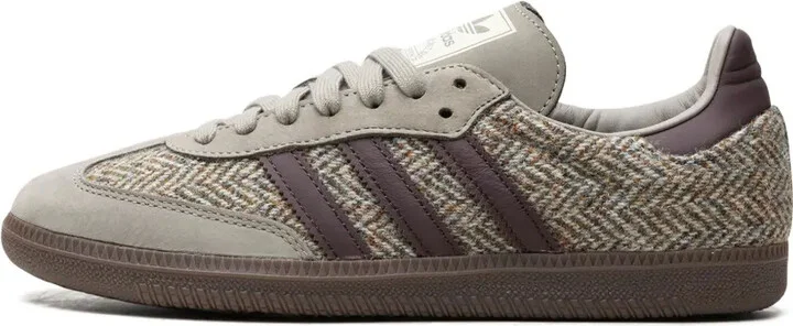Samba OG Tweed Pack "Wonder Beige/Shadow Brown/Wonder White" sneakers - Image 5