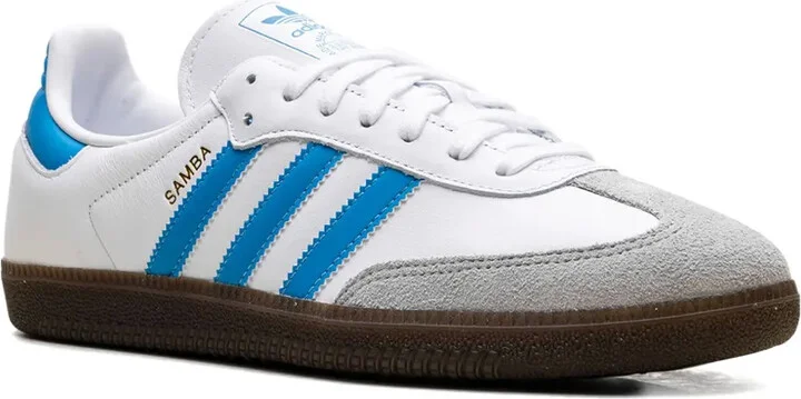 Samba OG "White/Shock Cyan" sneakers - Image 2