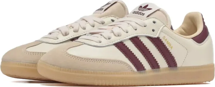 Samba OG "Wonder White/Shadow Red/Gum" sneakers - Image 2